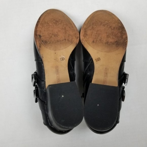 vince camuto cosmika buckle bootie